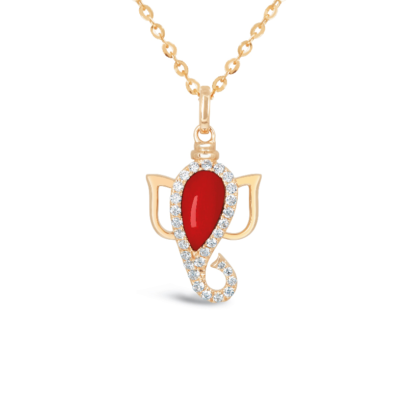 Ganesh Pendant - Medium