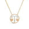 Libra Zodiac Necklace