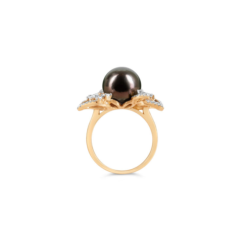 Lisa Pearl and Diamond Ring