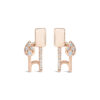 Luna Double Diamond Single Earring