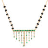 Jharana Emerald & Diamond Mangalsutra