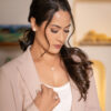 Mira Pearl and Diamond Necklace