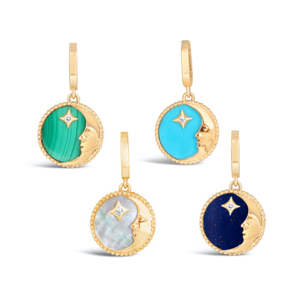 Moon Star Charm / Pendant