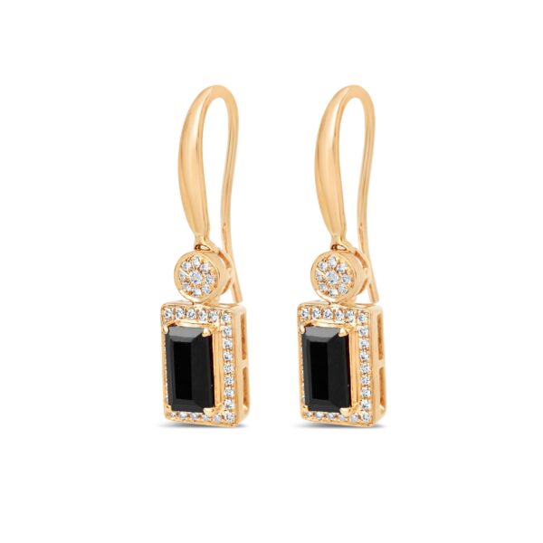 Noir Diamond Earrings / Short