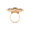 Noor Red Polki Ring/ Large