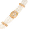 Noor Station Gold and Polki Bracelet