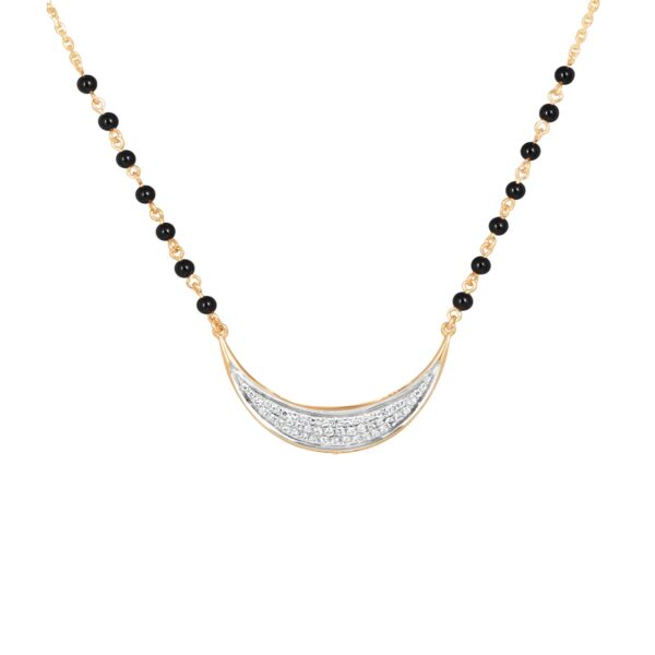 Diamond Moon Mangalsutra