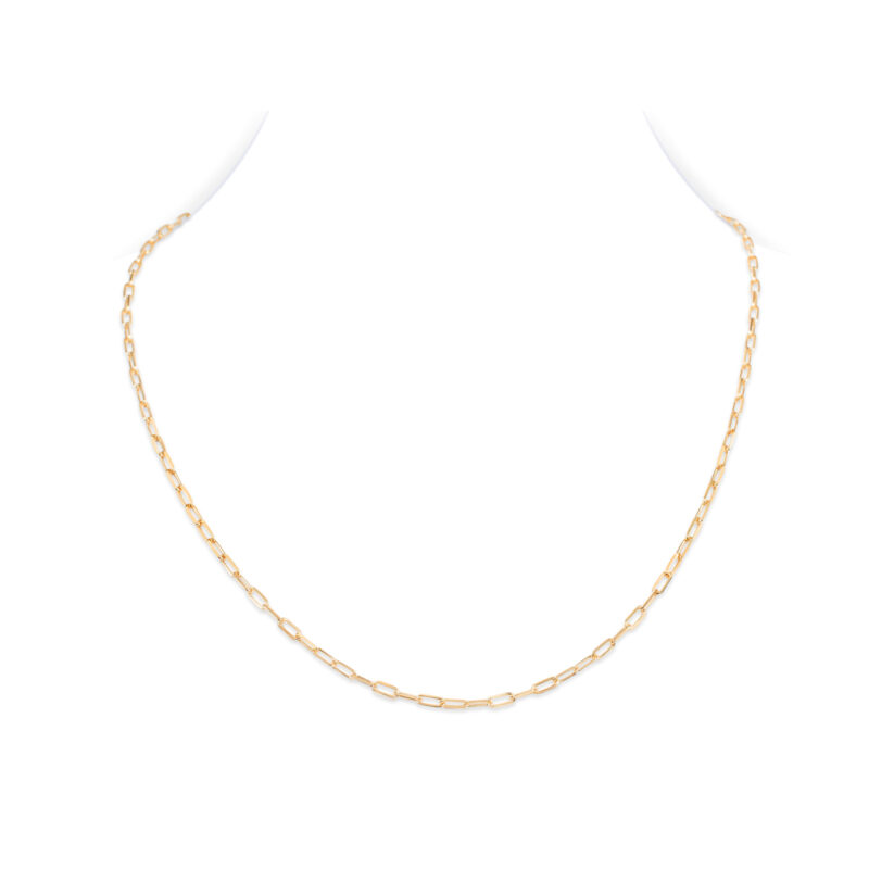 Paperclip Chain Necklace (Thin)