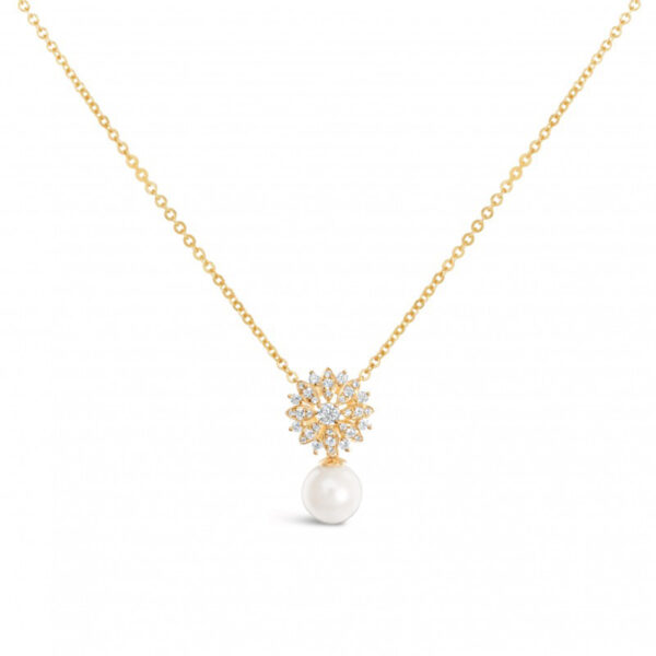 Pushpa Diamond Necklace