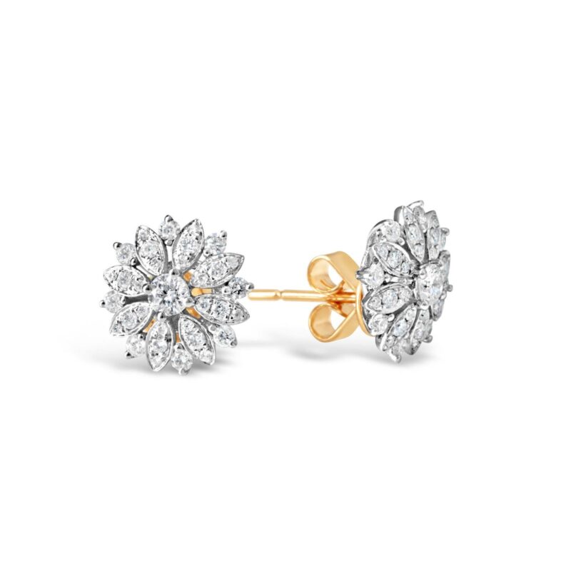 Pushpa Diamond  Earrings