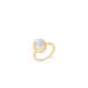 Nitya  Oval Diamond  Solitaire Ring