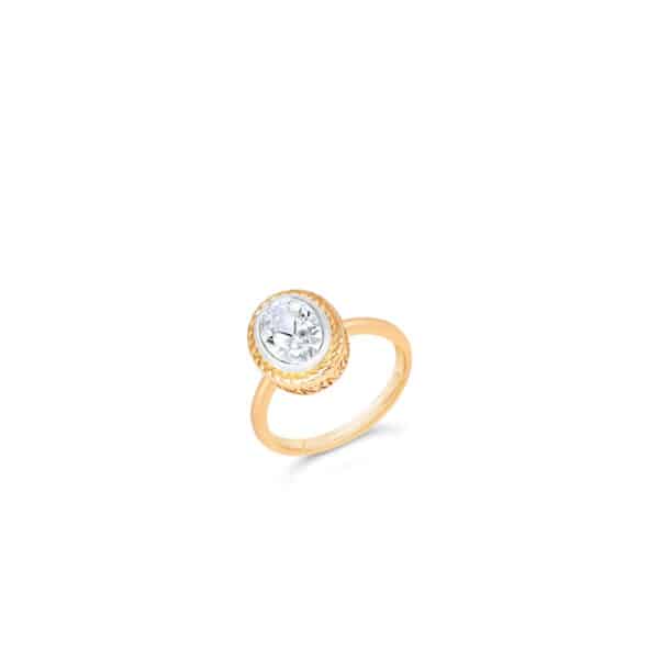 Nitya  Oval Diamond  Solitaire Ring