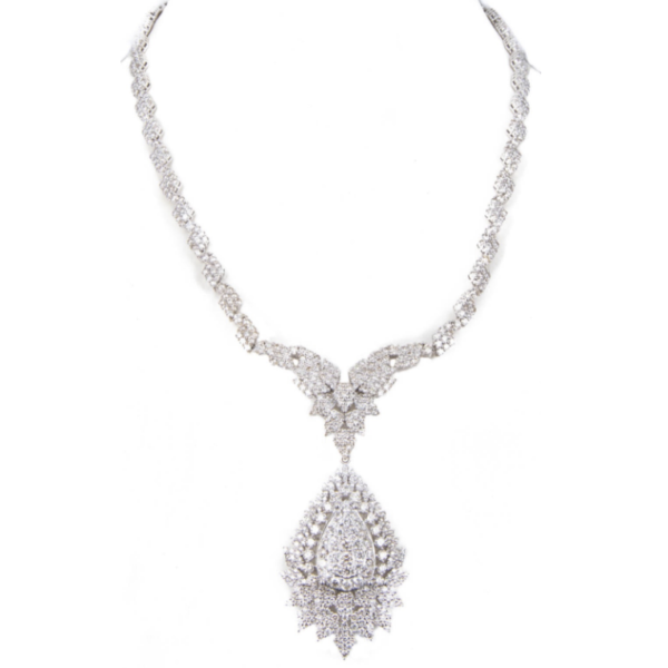 Hira Mani Diamond Drop Necklace