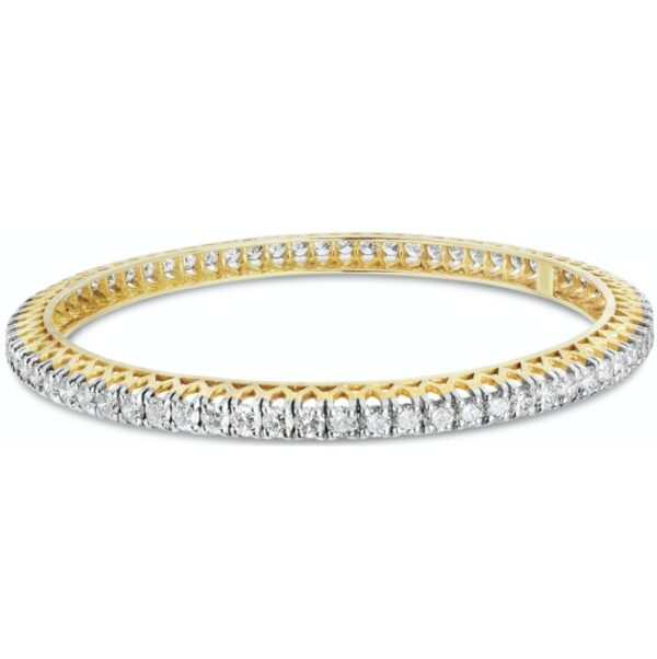 Circle Diamond Bangle