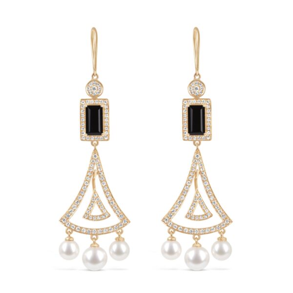 Noir Diamond Earrings