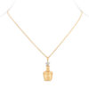 Shubha Kalash with Diamond Flower Necklace