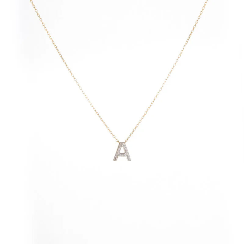 Single Letter Necklace