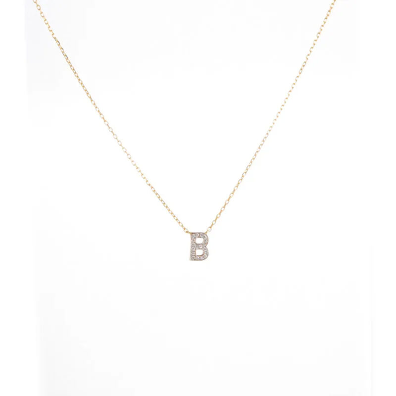 Single Letter Necklace