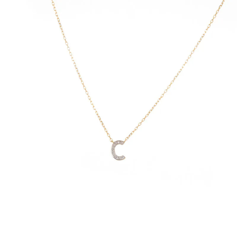 Single Letter Necklace