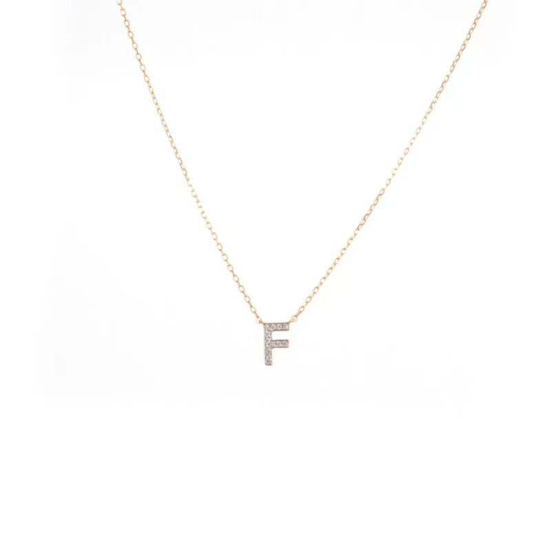 Single Letter Necklace