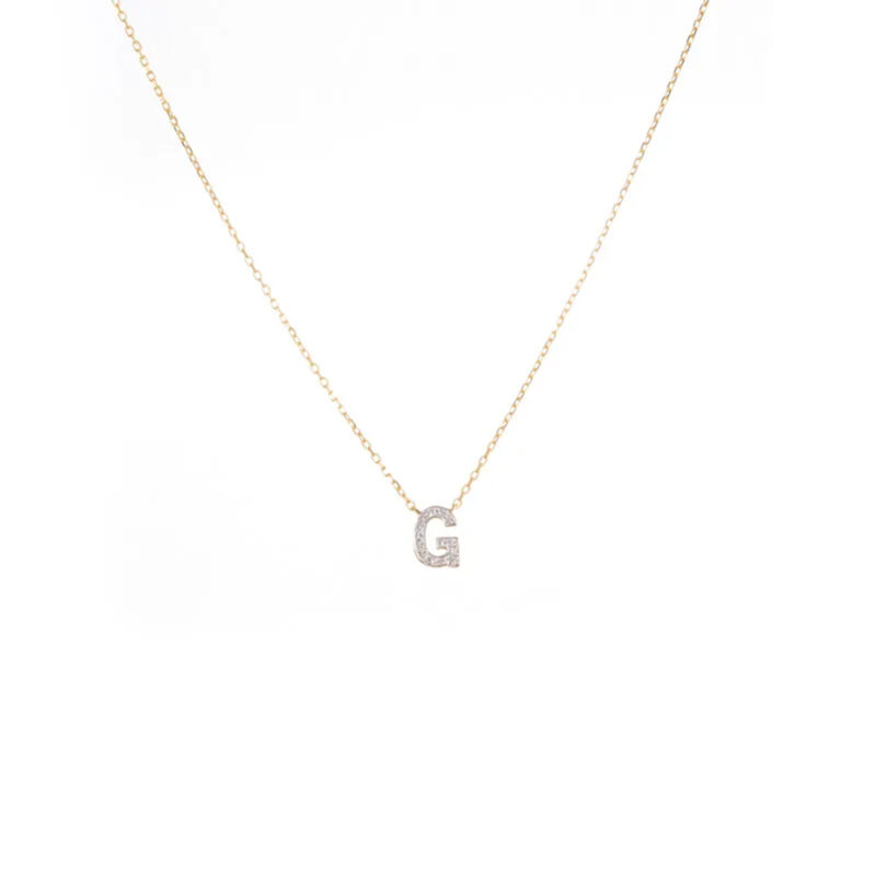Single Letter Necklace