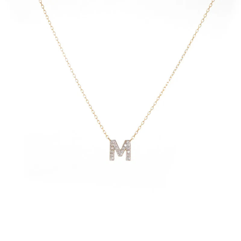 Single Letter Necklace