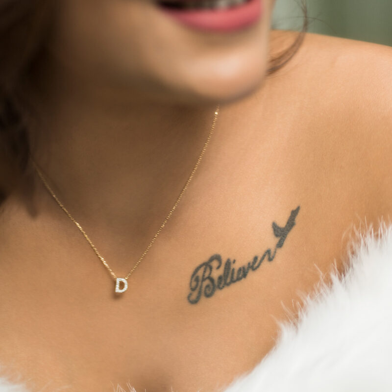 Single Letter Necklace