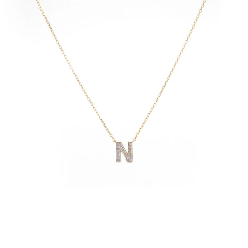 Single Letter Necklace