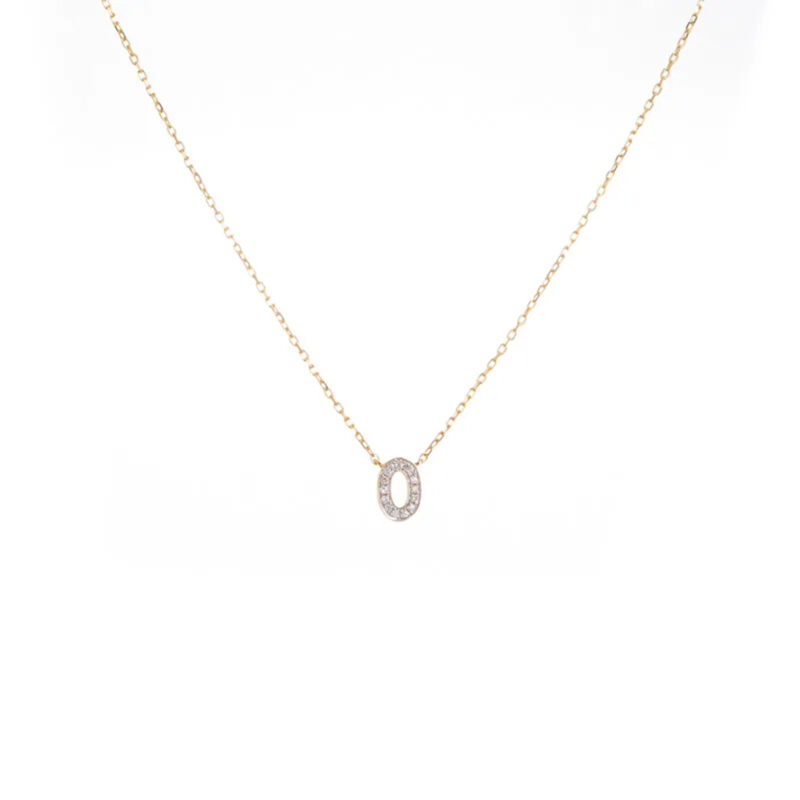 Single Letter Necklace