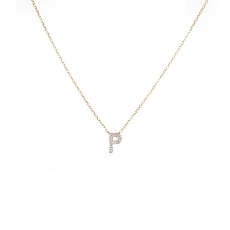Single Letter Necklace