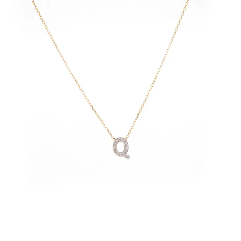 Single Letter Necklace