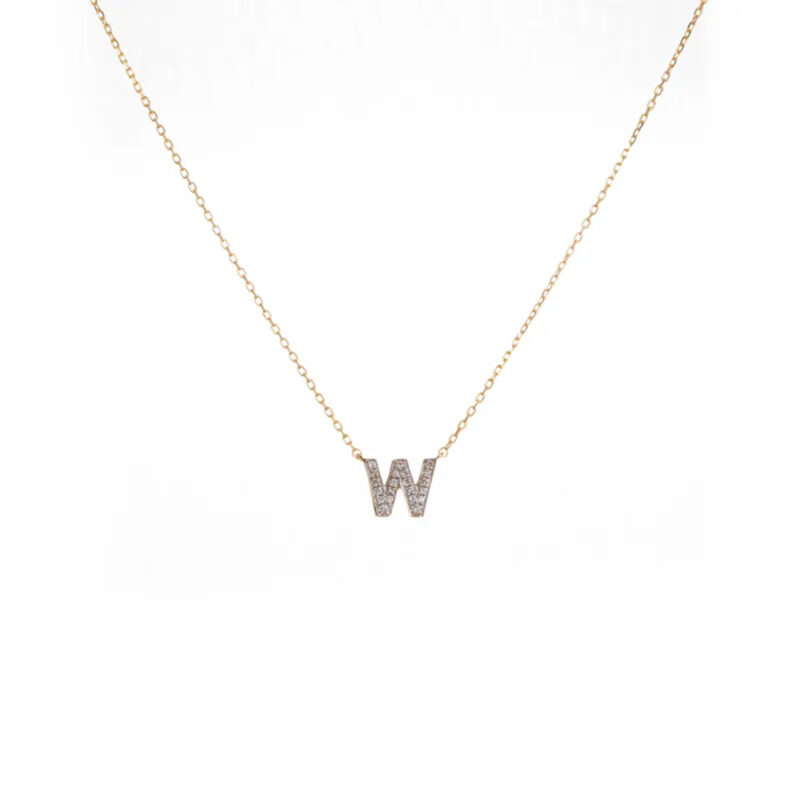 Single Letter Necklace