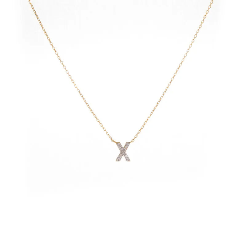 Single Letter Necklace