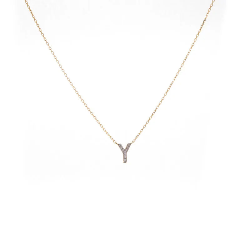 Single Letter Necklace