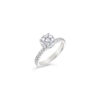 Sonia Hidden Halo Diamond Engagement Ring