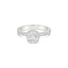 Sonia Hidden Halo Diamond Engagement Ring
