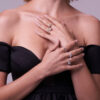 Sonia Hidden Halo Diamond Engagement Ring