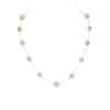 Station Pearl Necklace/ 8-8.5mm pearls