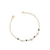 Superstar Diamond Bracelet with Black Beads (Adult)