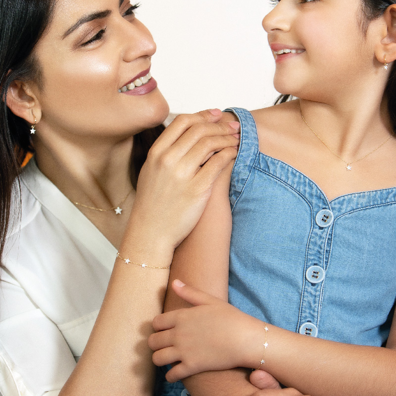 Superstar Diamond Earrings (Children)