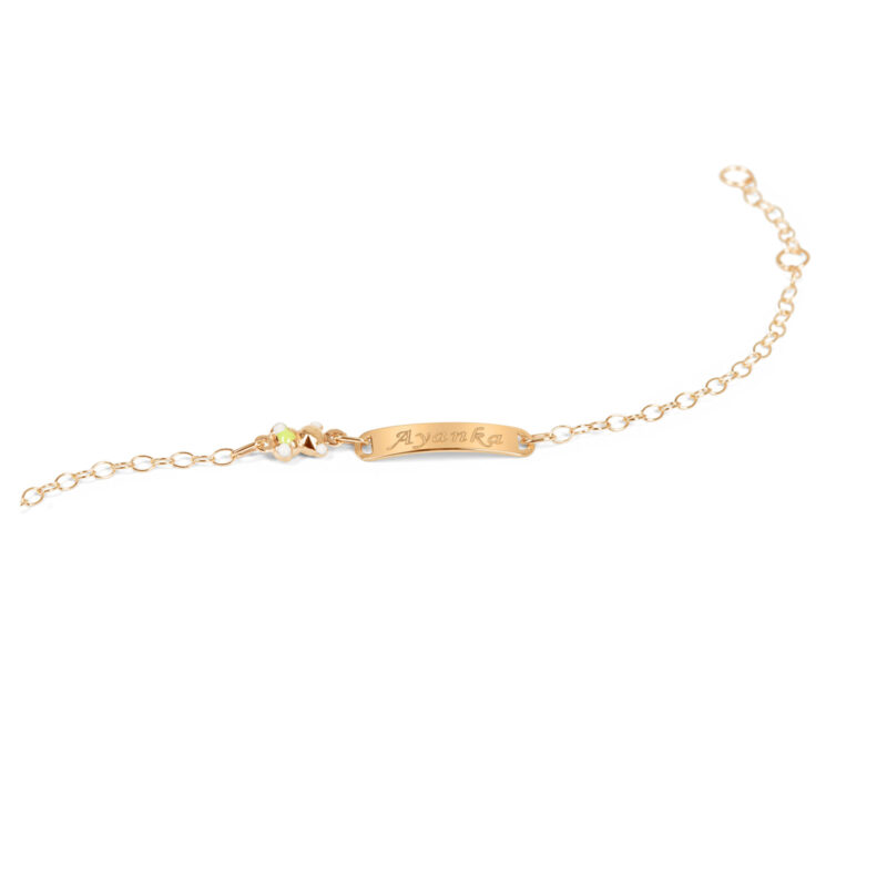 Teddy Name Plate Bracelet (Children)