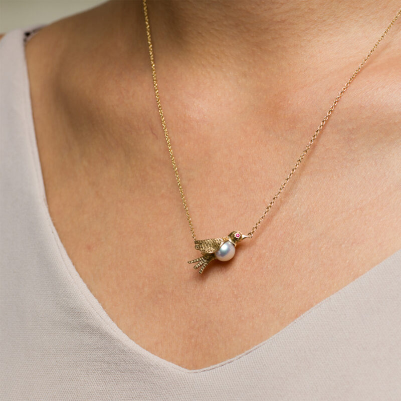 The Flying Bird Necklace