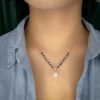 Everlasting Love Mangalsutra / Oval Pearl Drop / Regular