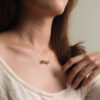 Dols Emerald Vajra Necklace