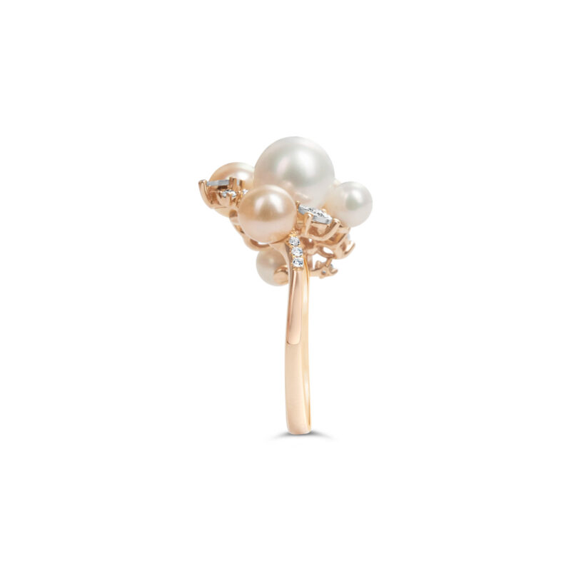 Waterfall Pearl Ring