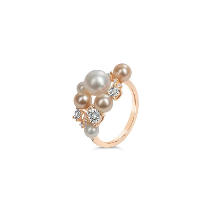 Waterfall Pearl Ring