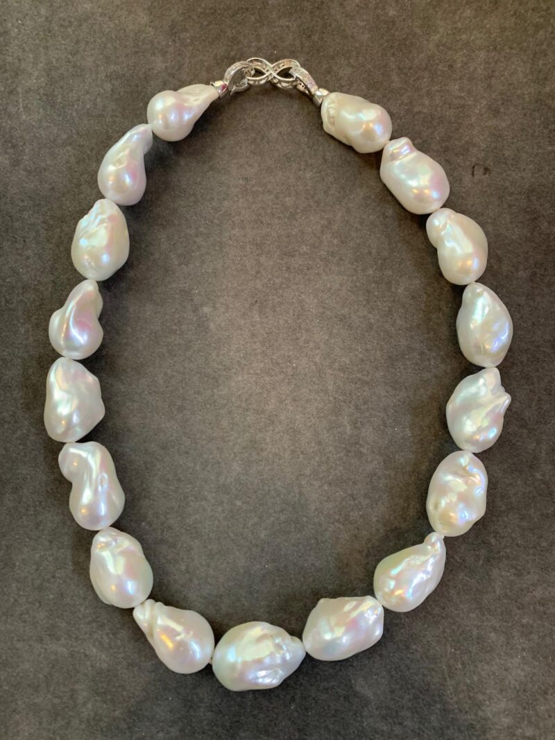 Infinity Premium Baroque Pearl Necklace