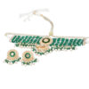 Zeenat Green Choker + Earring Polki Set C