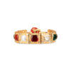 Zeenat Navratna Gold Polki Bracelet