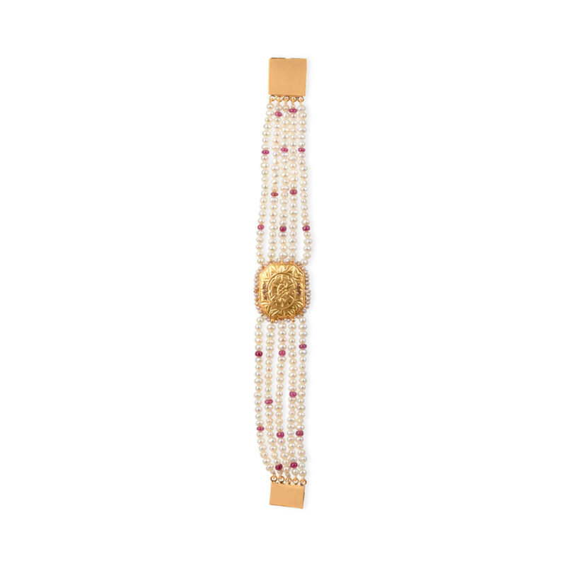 Navratna Polki Bracelet